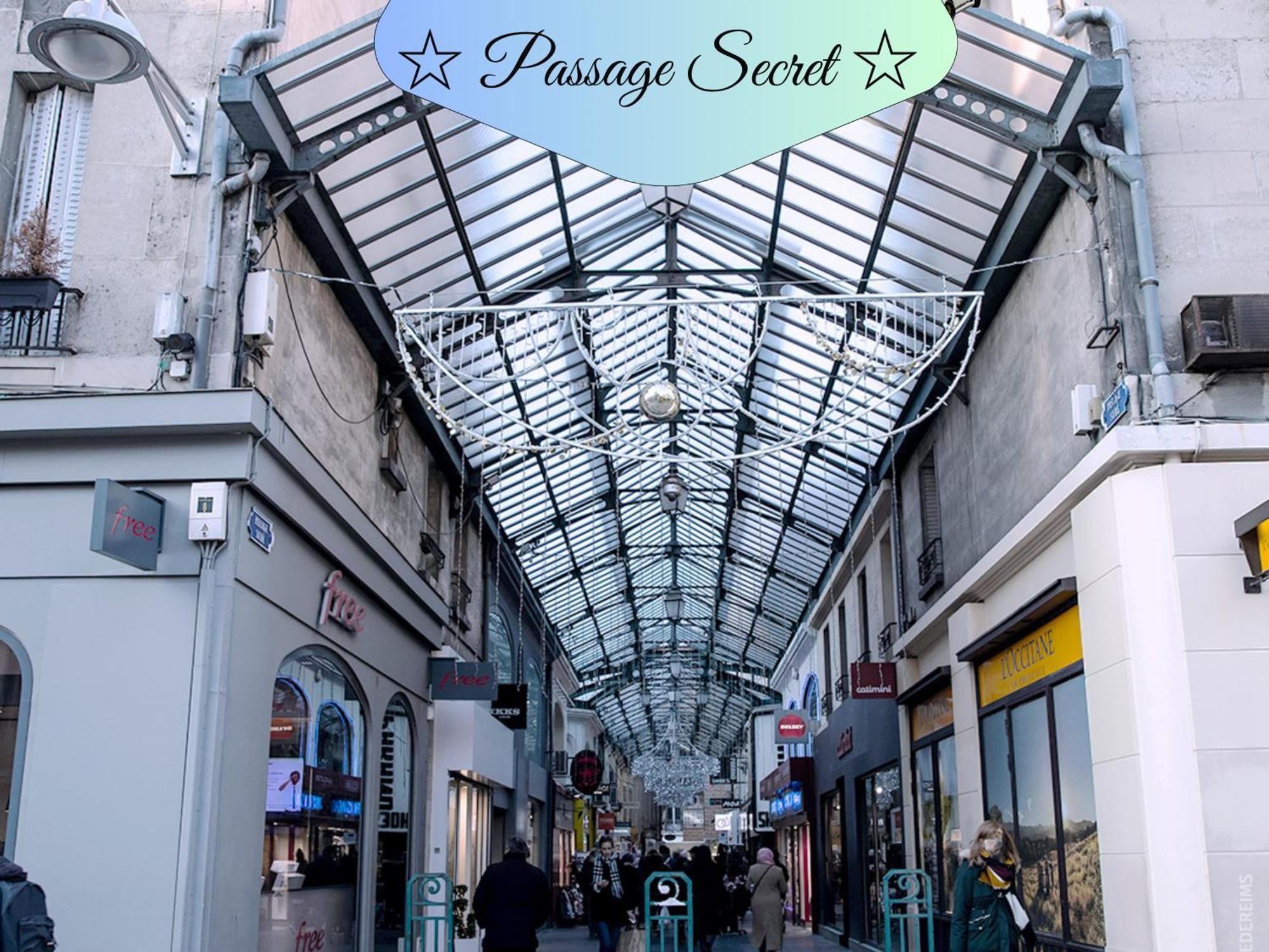 Passage Secret - Ideal Pro, Couples, Familles & Amis - Le Calme En Hypercentre - Wifi Haut Debit - Netflix - Machine A Laver - Gare, Cathedrale, Commerces, Restaurants & Transports En Commun A Moins De 10 Minutes A Pied Реймс Екстериор снимка